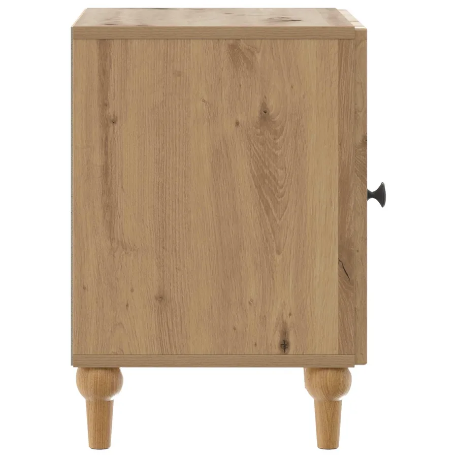 Cabinet de chevet Chêne artisanal 43 x 34,5 x 50 cm - 6