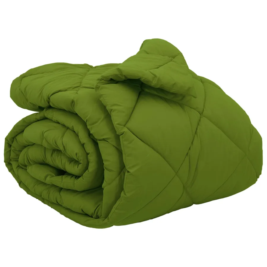 Duvet d'hiver Vert 200 x 220 cm Microfibre - 2