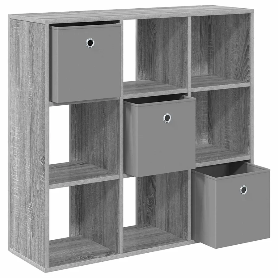 Buffet avec tiroir Gris Sonoma 88,5 x 29 x 84,5 cm - 5