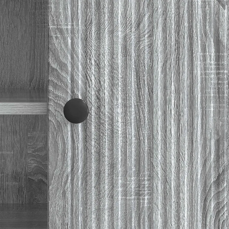Meuble TV 102 x 34,5 x 50 cm Sonoma gris Bois d'ingénierie - 10