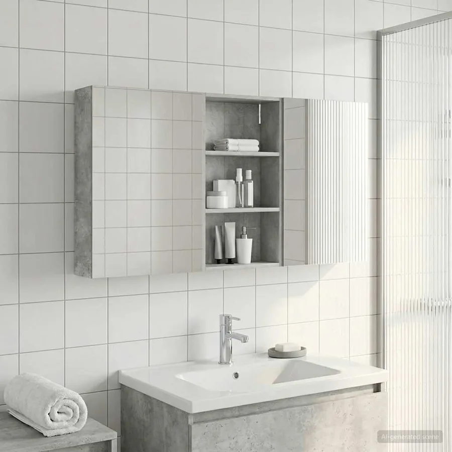 Ensemble de Meubles de Salle de Bain 3 pcs 140 x 14,5 x 70 cm