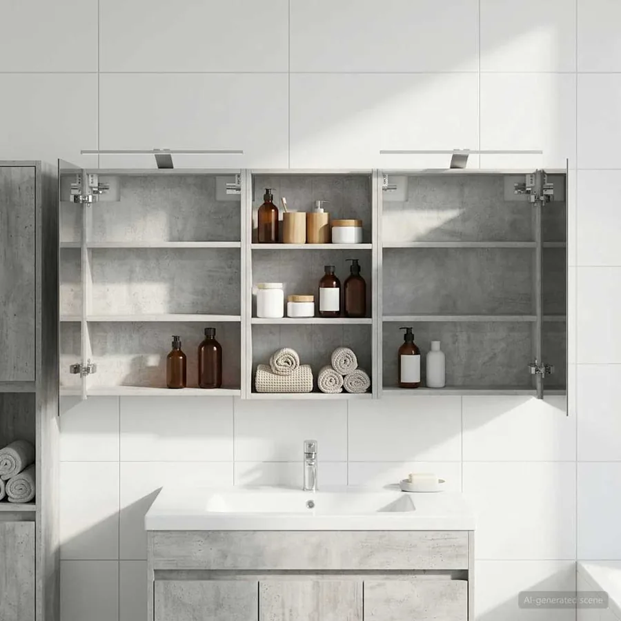 Ensemble de Meubles de Salle de Bain 3 pcs 140 x 14,5 x 70 cm