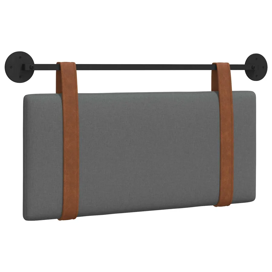 Tête de lit suspendue Gris foncé PU antique - 2