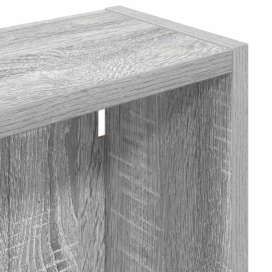 Armoire murale de salle de bain Gris Sonoma 30 x 14 x 70 cm - 9