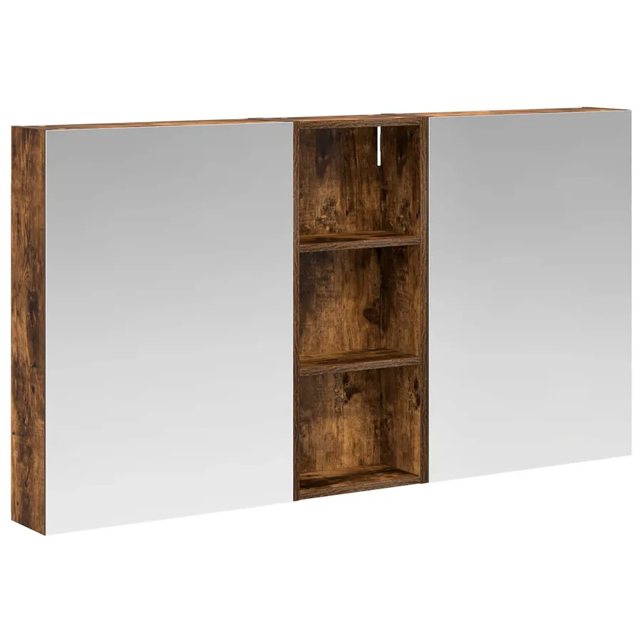 Ensemble de Meubles de Salle de Bain 3 pcs 130 x 14,5 x 70 cm - 2