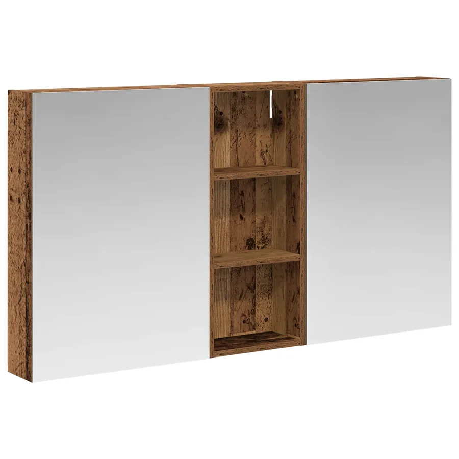 Ensemble de Meubles de Salle de Bain 3 pcs 130 x 14,5 x 70 cm - 2