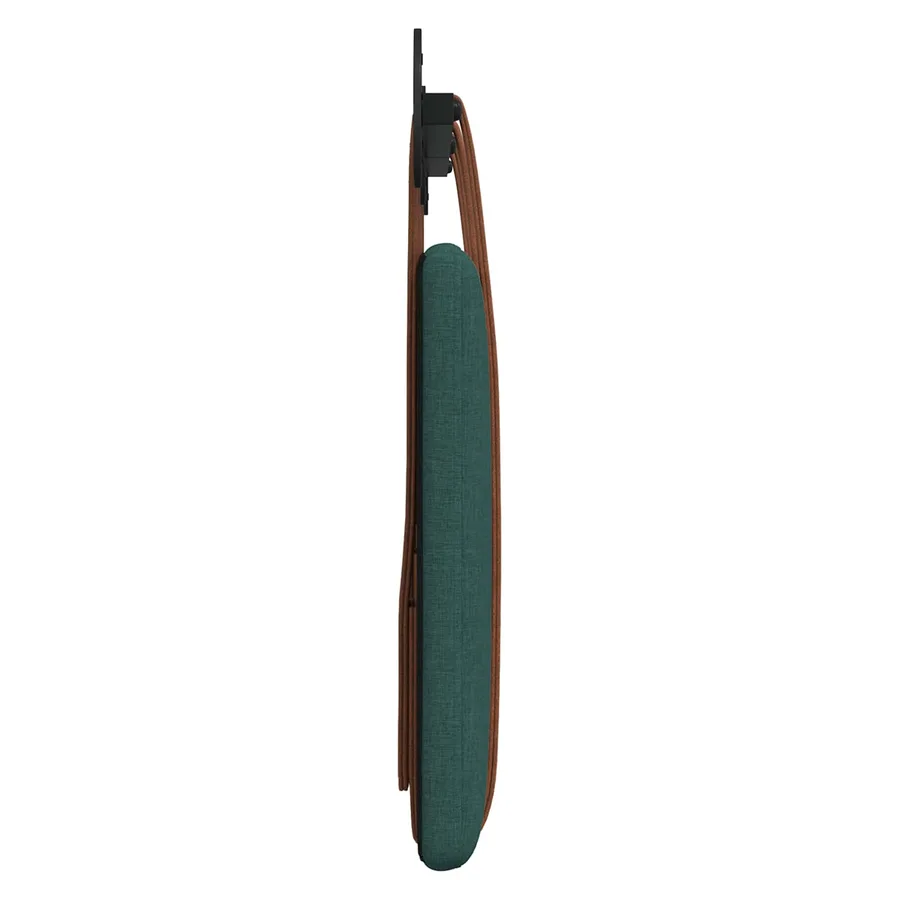 Tête de lit suspendue Vert foncé PU antique - 6