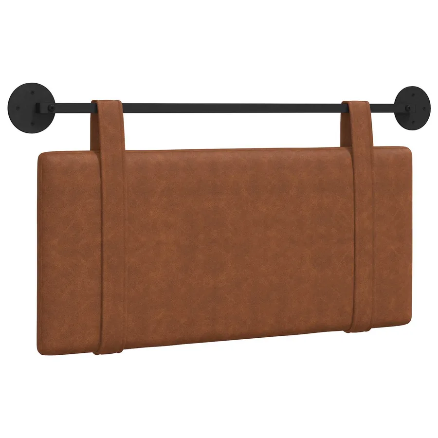 Tête de lit suspendue Marron PU antique - 2
