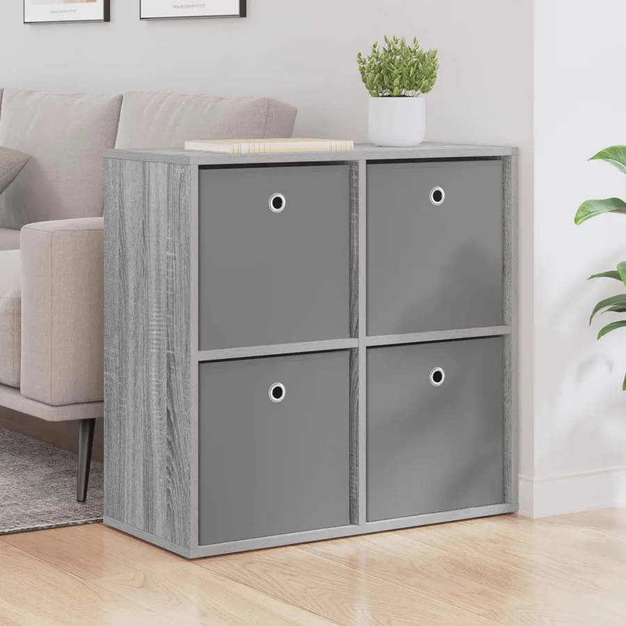 Buffet avec tiroir Gris Sonoma 68,5 x 32 x 67 cm