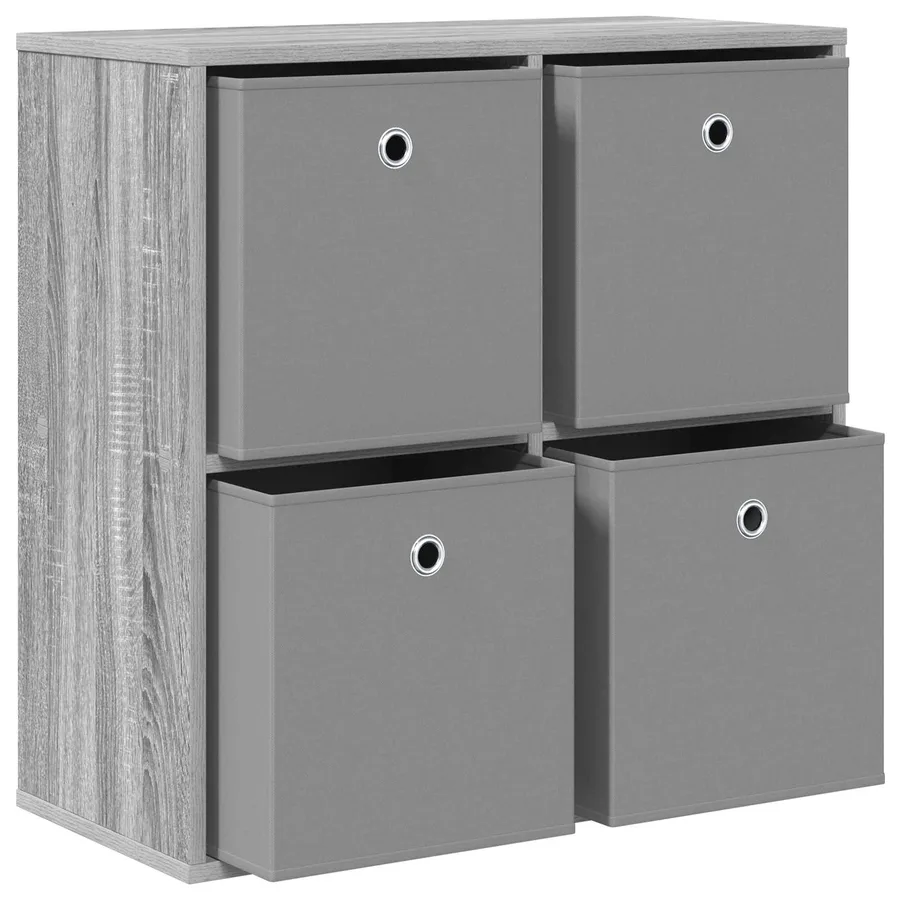 Buffet avec tiroir Gris Sonoma 68,5 x 32 x 67 cm - 5