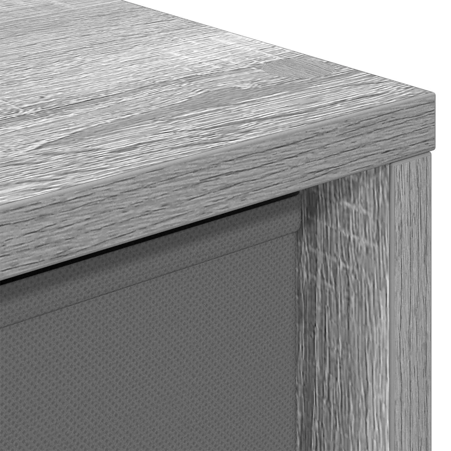 Buffet avec tiroir Gris Sonoma 68,5 x 32 x 67 cm - 9