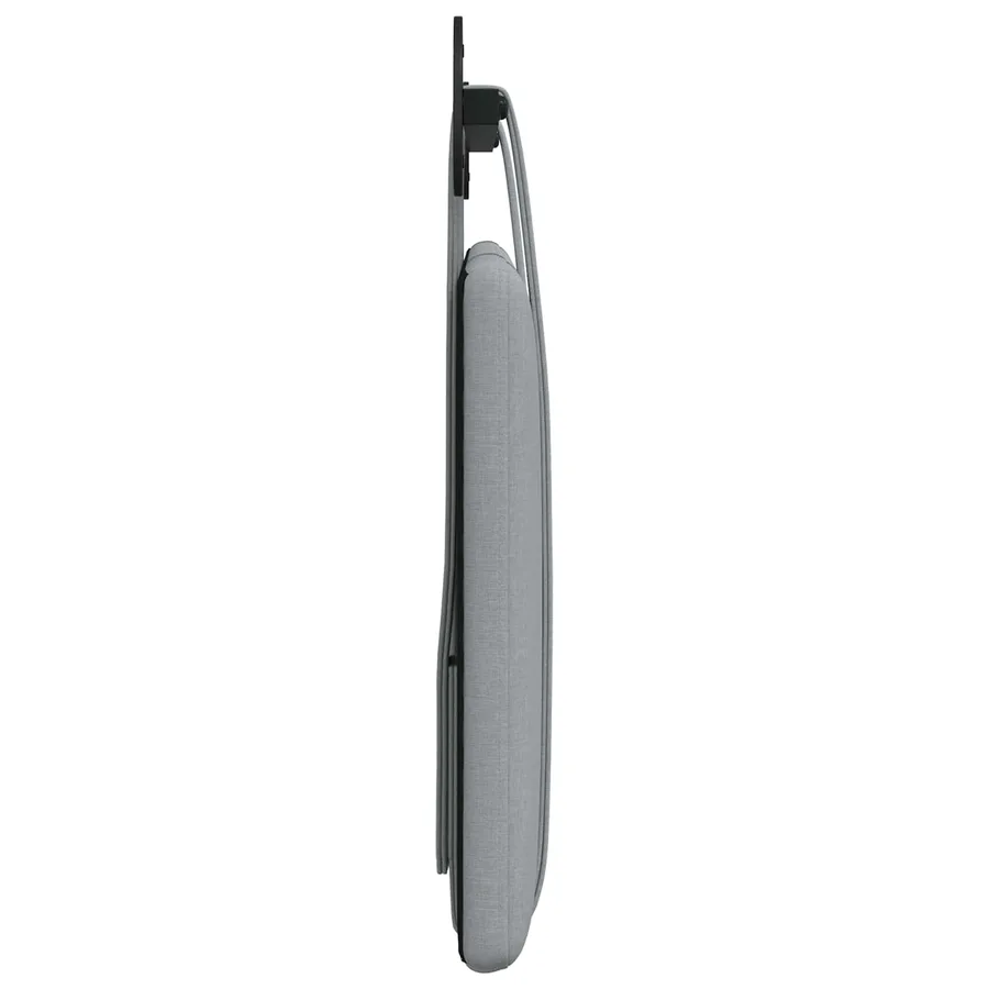 Tête de lit suspendue Gris clair Tissu - 6