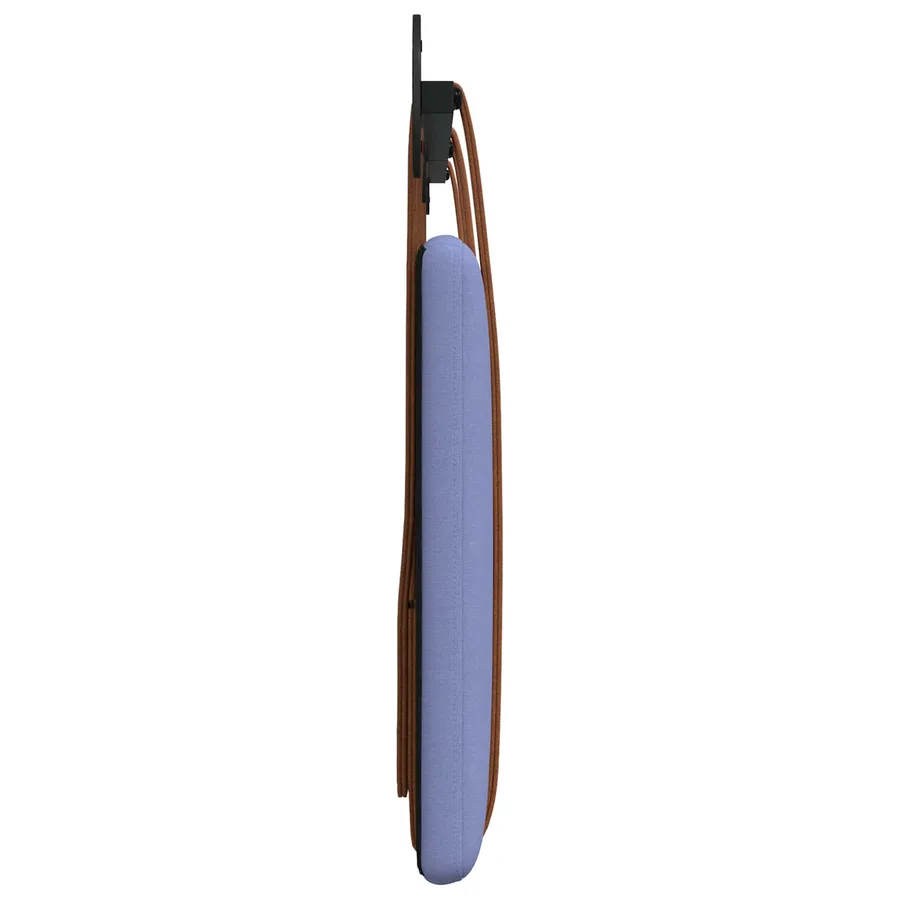 Tête de lit suspendue Bleu denim PU antique - 6