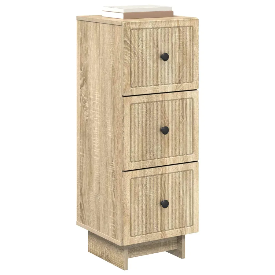 Armoire à tiroirs Chêne Sonoma 33 x 34,5 x 90 cm - 3