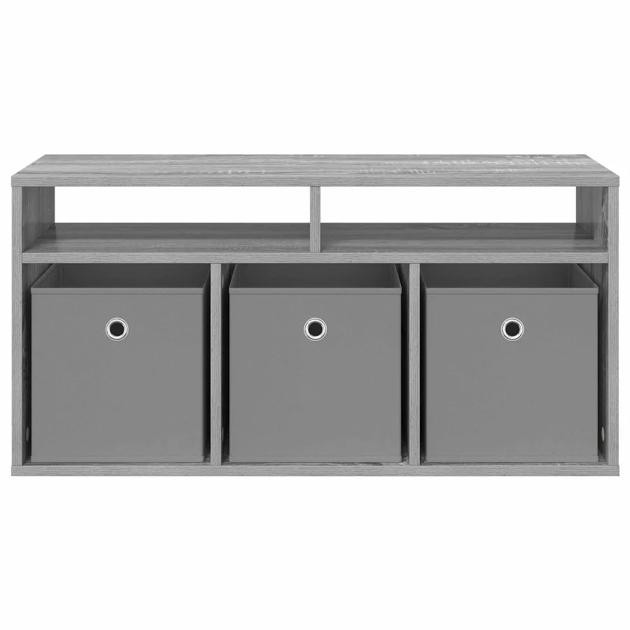 Basboard avec tiroir Gris Sonoma 87 x 27,5 x 43 cm - 6