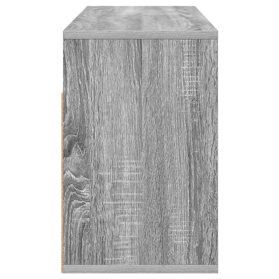Basboard avec tiroir Gris Sonoma 87 x 27,5 x 43 cm - 7