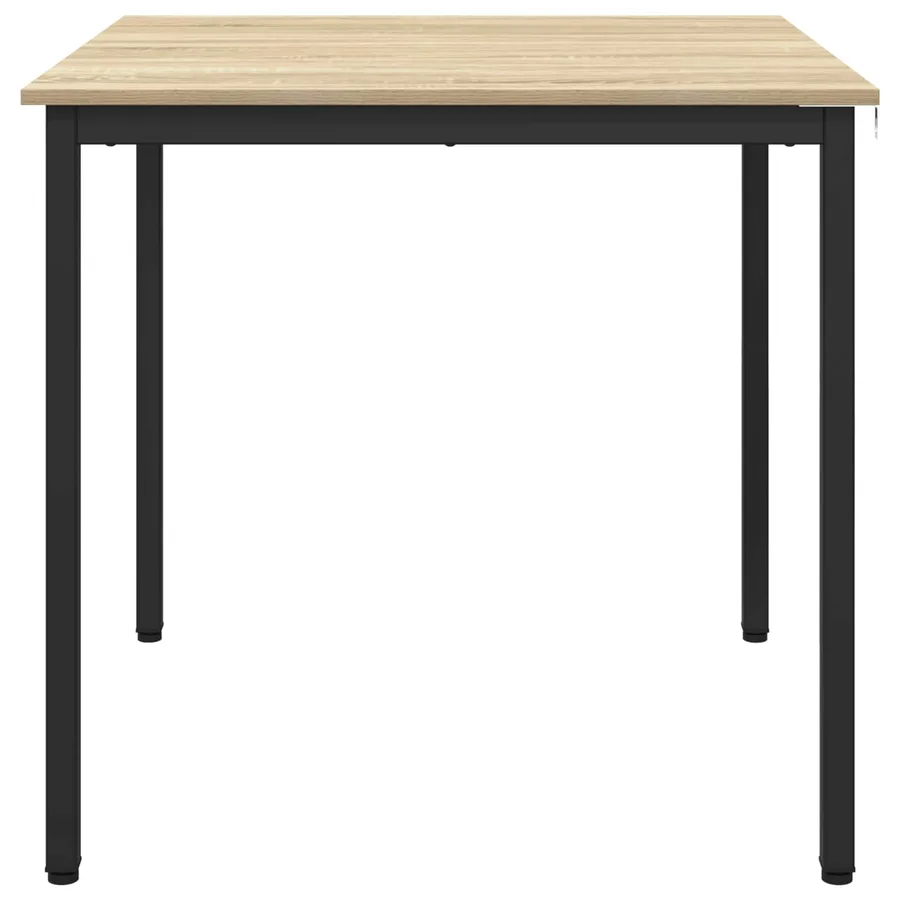 Table de salle à manger / Table de repas 80 x 80 x 75 cm MÉTAL - 5