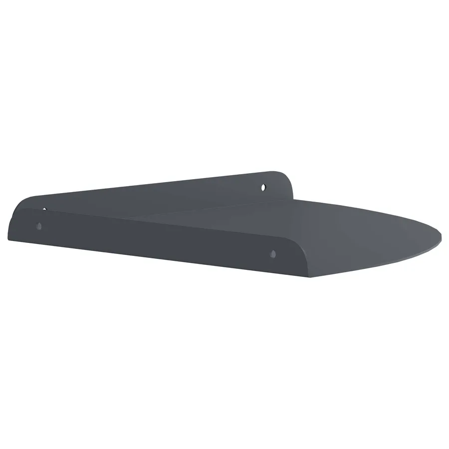 Étagère flottante avec étagère 2 pcs Anthracite 30 x 30 x 2 cm - 6