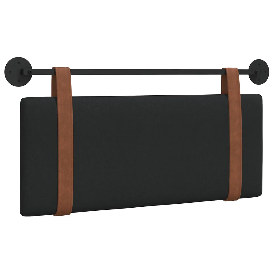 Tête de lit suspendue Noir PU antique - 2