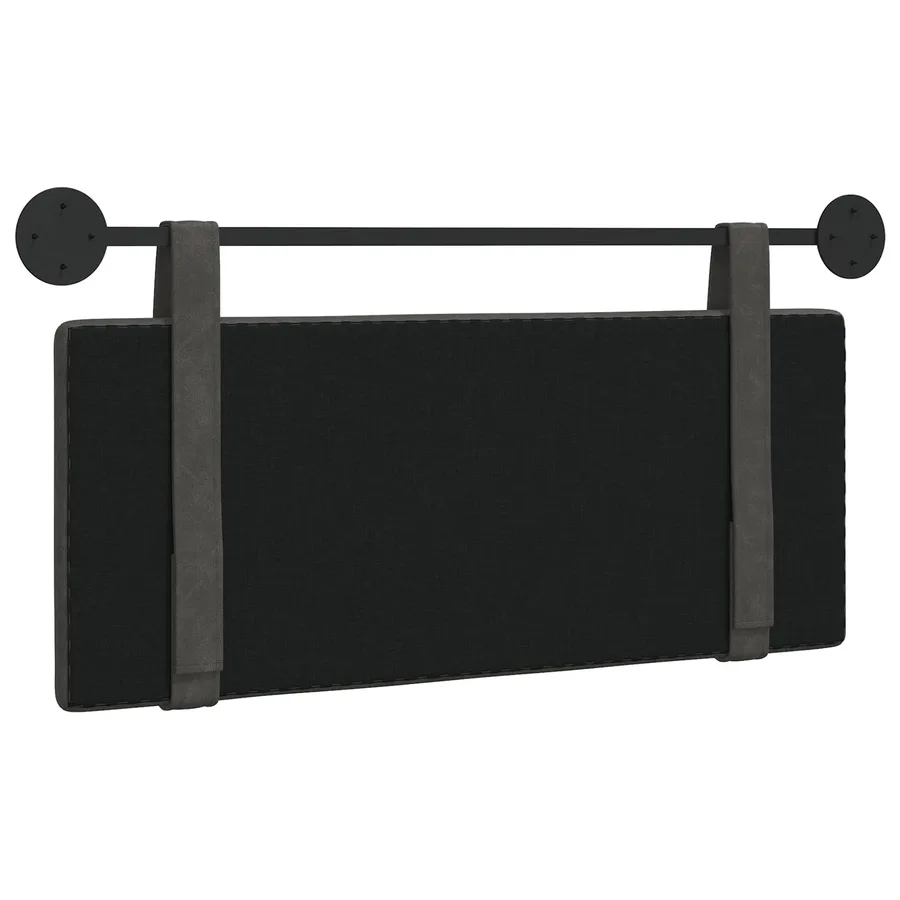 Tête de lit suspendue Noir PU antique - 7