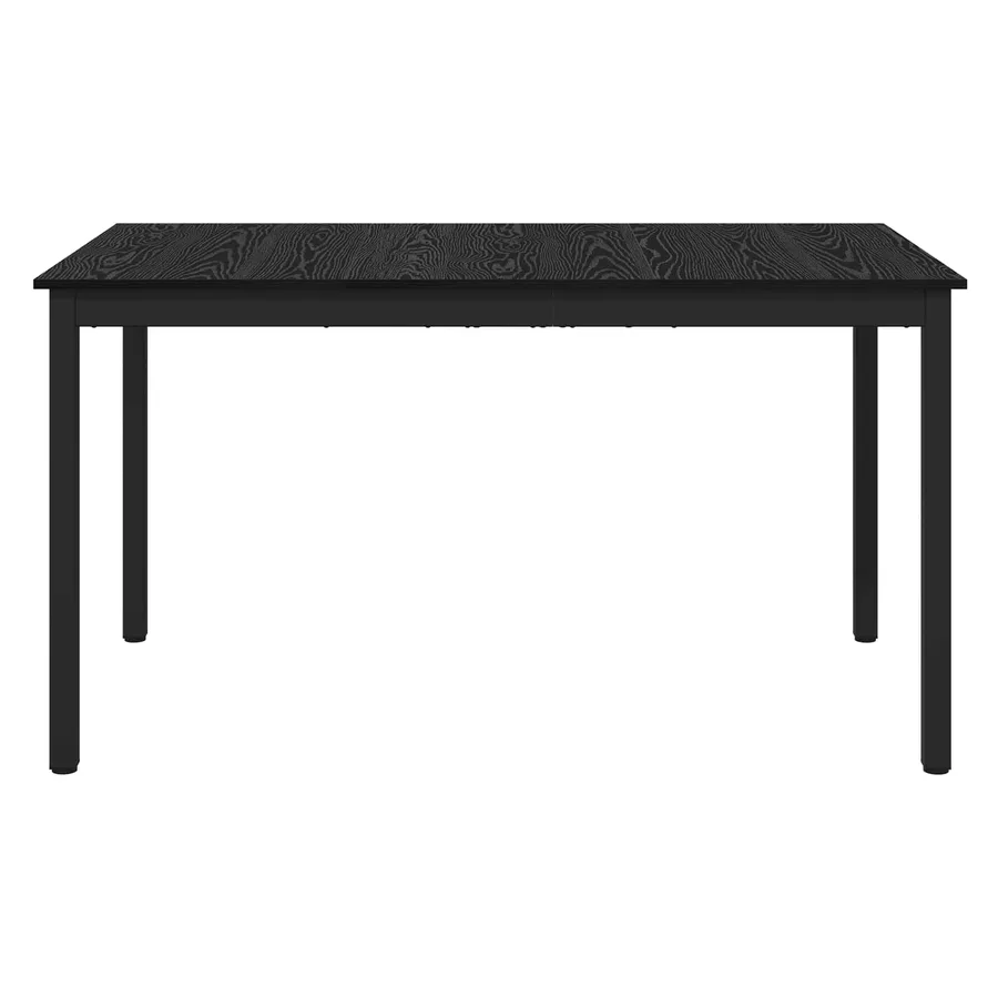 Table de salle à manger / Table de repas 140 x 80 x 75 cm MÉTAL - 5