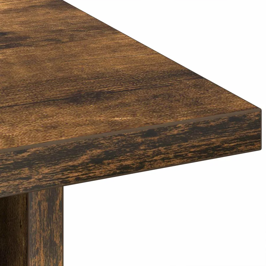 Table de chevet Chêne fumé 41 x 40 x 45 cm Bois d'ingénierie - 9