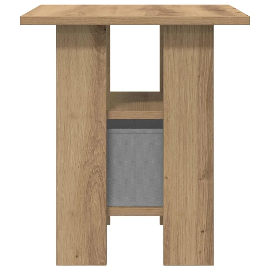 Table de chevet 2 pc Chêne artisanal 41 x 40 x 45 cm - 7