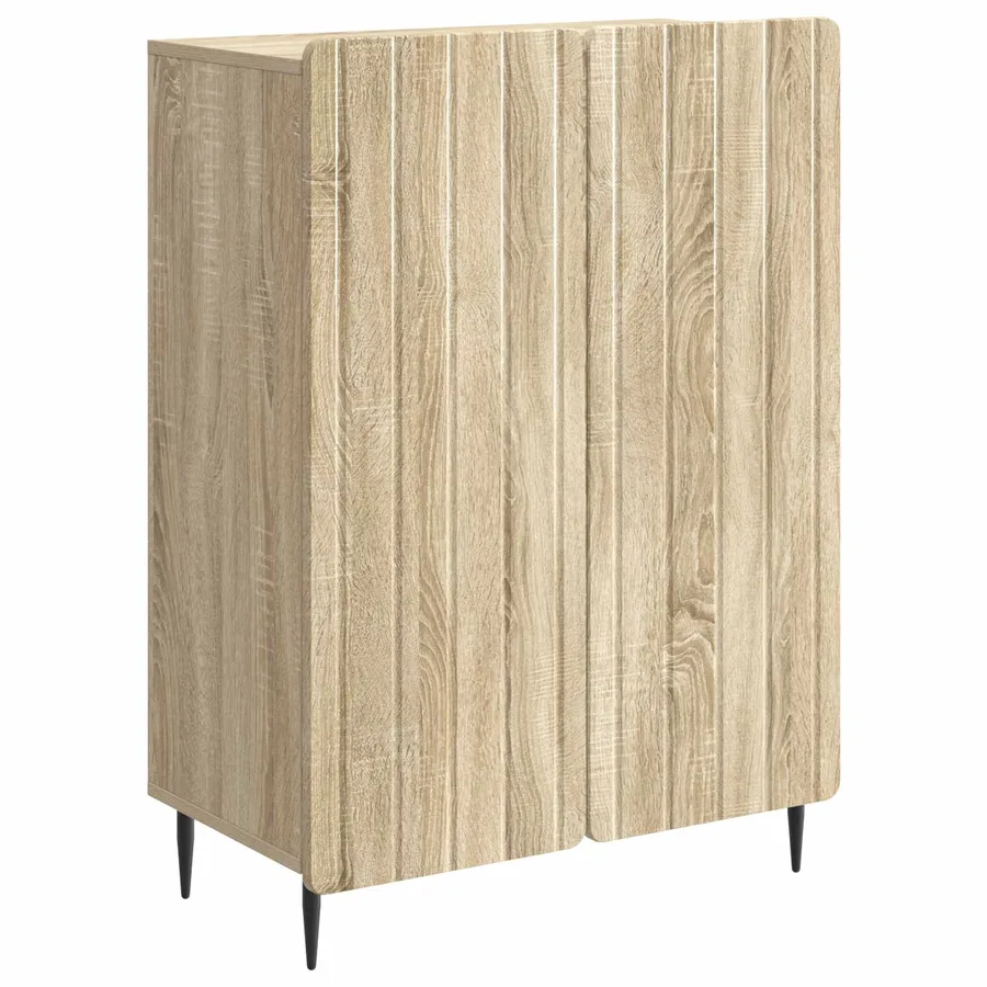 Buffet Chêne Sonoma 66 x 34,5 x 92 cm Bois d'ingénierie - 2