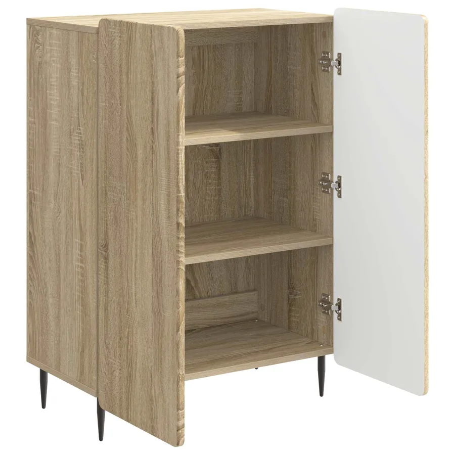 Buffet Chêne Sonoma 66 x 34,5 x 92 cm Bois d'ingénierie - 5