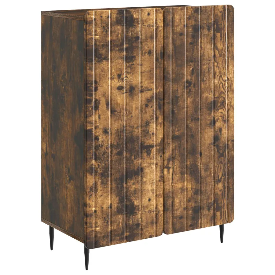 Buffet Chêne fumé 66 x 34,5 x 92 cm Bois d'ingénierie - 2