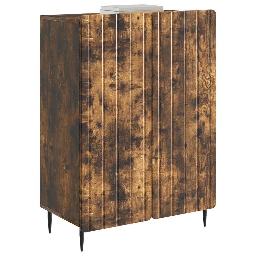 Buffet Chêne fumé 66 x 34,5 x 92 cm Bois d'ingénierie - 3
