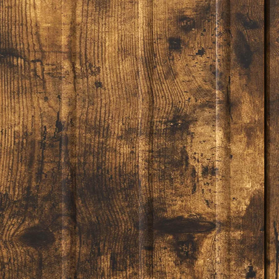 Buffet Chêne fumé 66 x 34,5 x 92 cm Bois d'ingénierie - 8