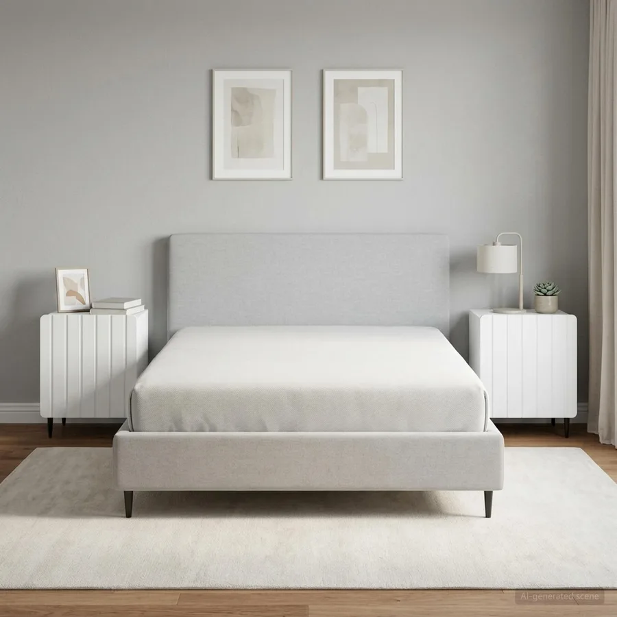 Cabinet de chevet 2 pcs Blanc 43 x 34,5 x 52 cm - 4