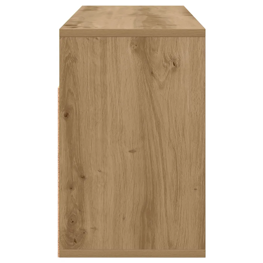 Basboard 87 x 27,5 x 43 cm Chêne artisanal - 7
