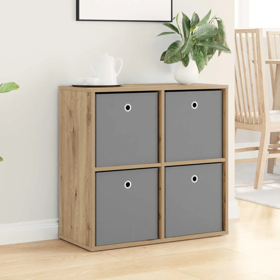 Buffet Chêne artisanal 68,5 x 32 x 67 cm - 4
