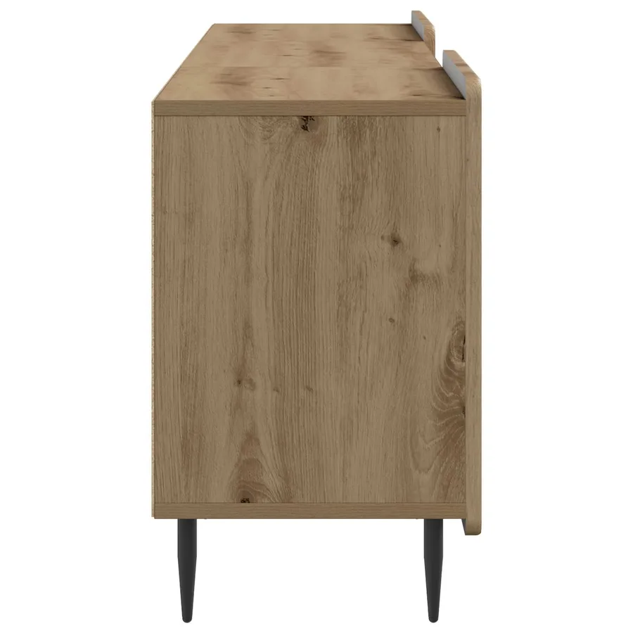 Meuble TV 150 x 31 x 52 cm Chêne artisanal Bois d'ingénierie - 7