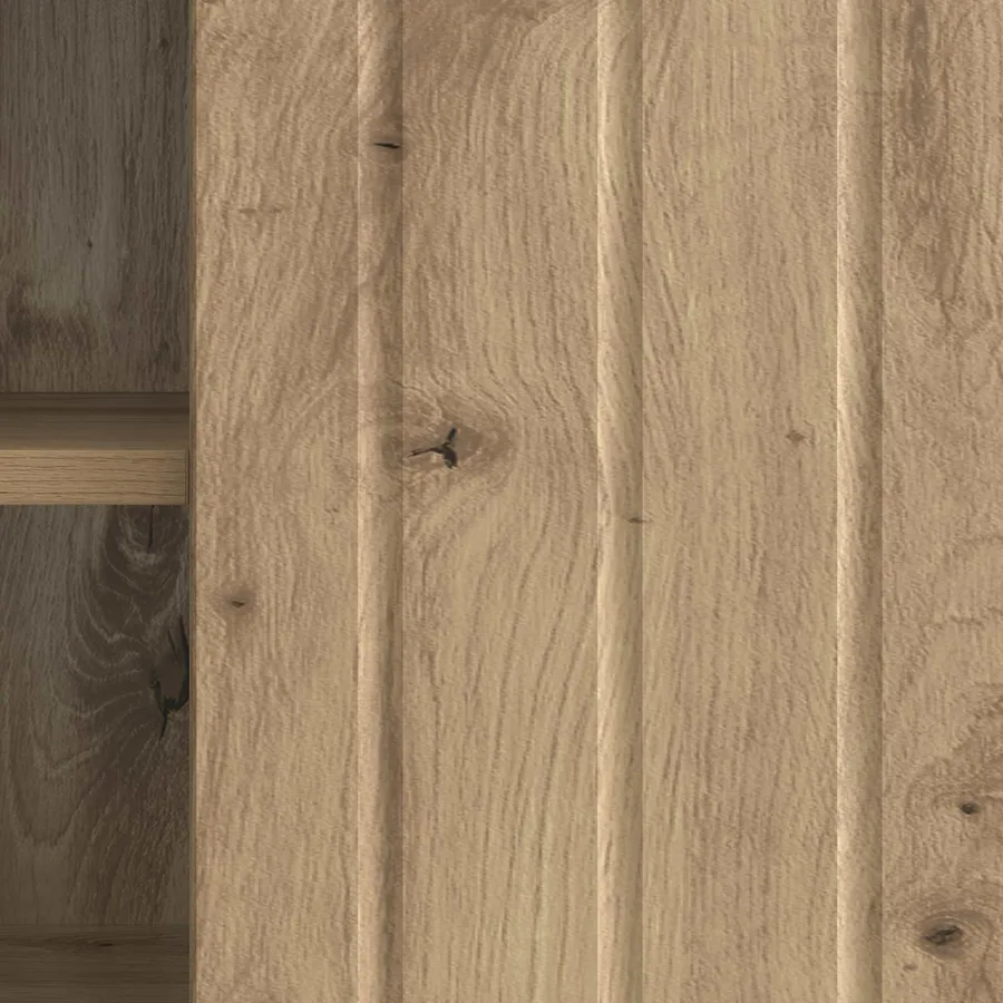 Meuble TV 150 x 31 x 52 cm Chêne artisanal Bois d'ingénierie - 8