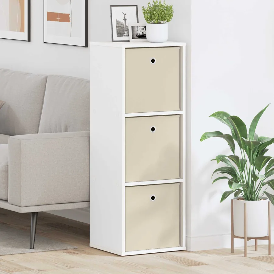 Buffet avec tiroir Blanc 35 x 32 x 99,5 cm