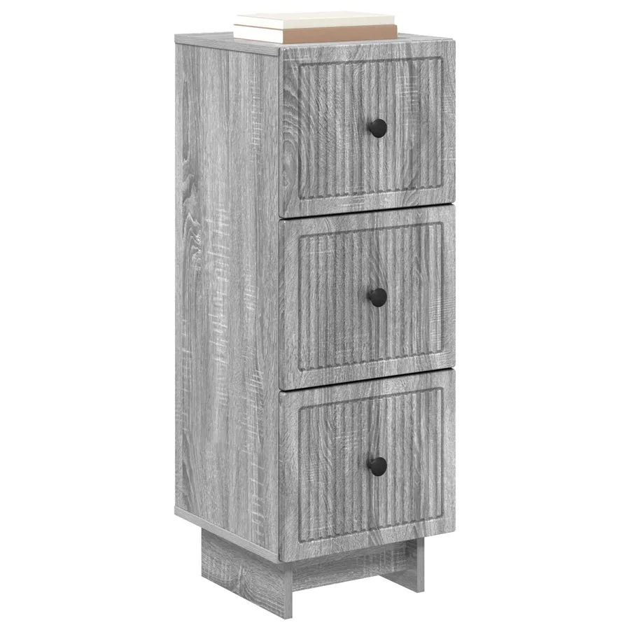 Armoire à tiroirs Sonoma gris 33 x 34,5 x 90 cm - 3