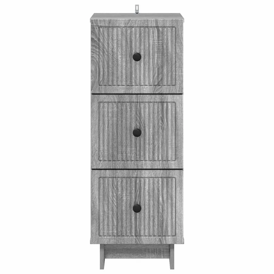 Armoire à tiroirs Sonoma gris 33 x 34,5 x 90 cm - 6