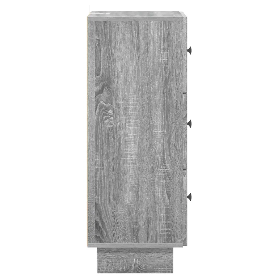 Armoire à tiroirs Sonoma gris 33 x 34,5 x 90 cm - 7