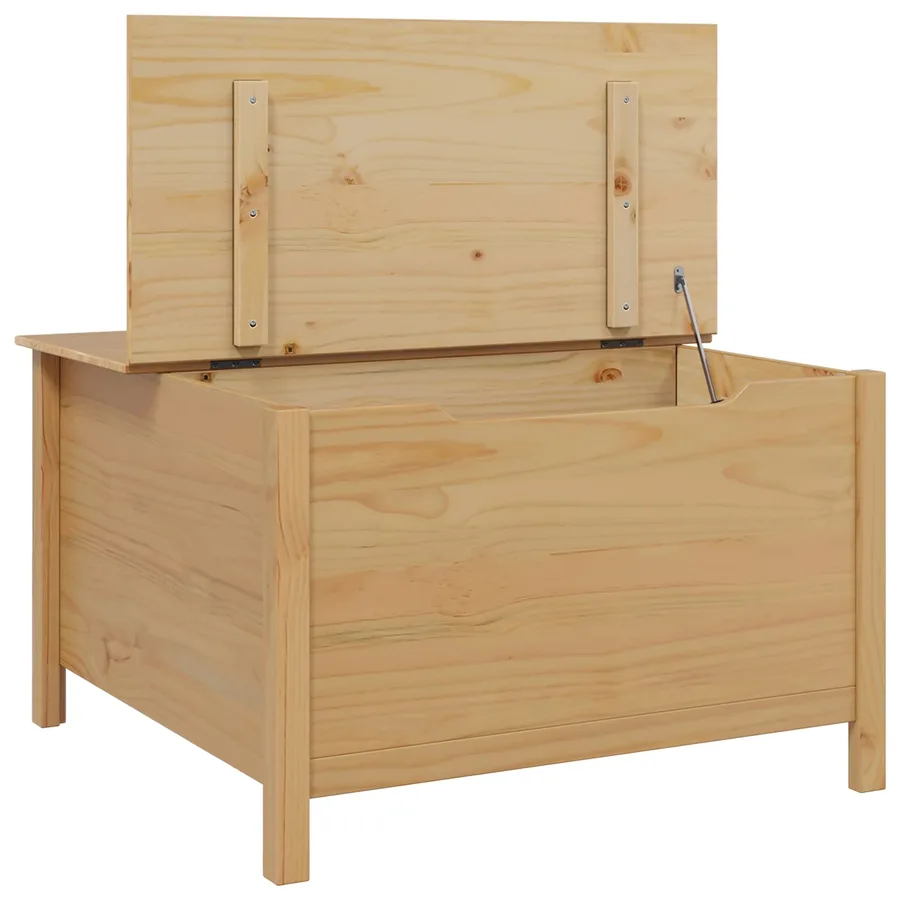 Table basse avec tiroir HILL Marron miel 79,5 x 79,5 x 49 cm - 5