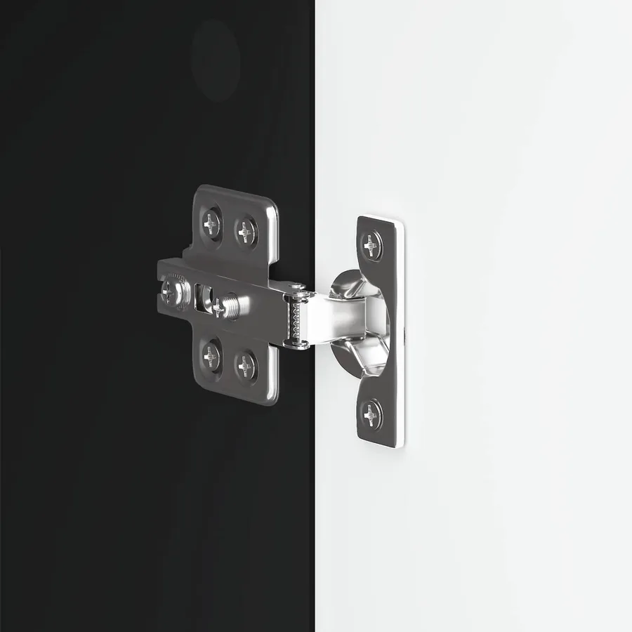 Meuble TV Noir 99 x 34,5 x 50 cm Bois d'ingénierie - 9