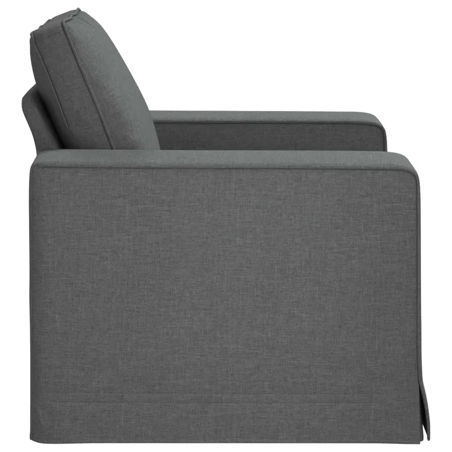 Canapé Gris foncé 103 x 80 x 82 cm tissu - 5