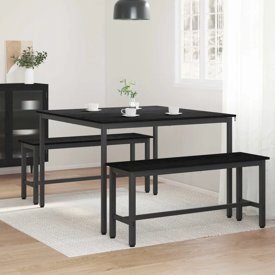Table de salle à manger / Table de repas 110 x 110 x 75 cm - 4