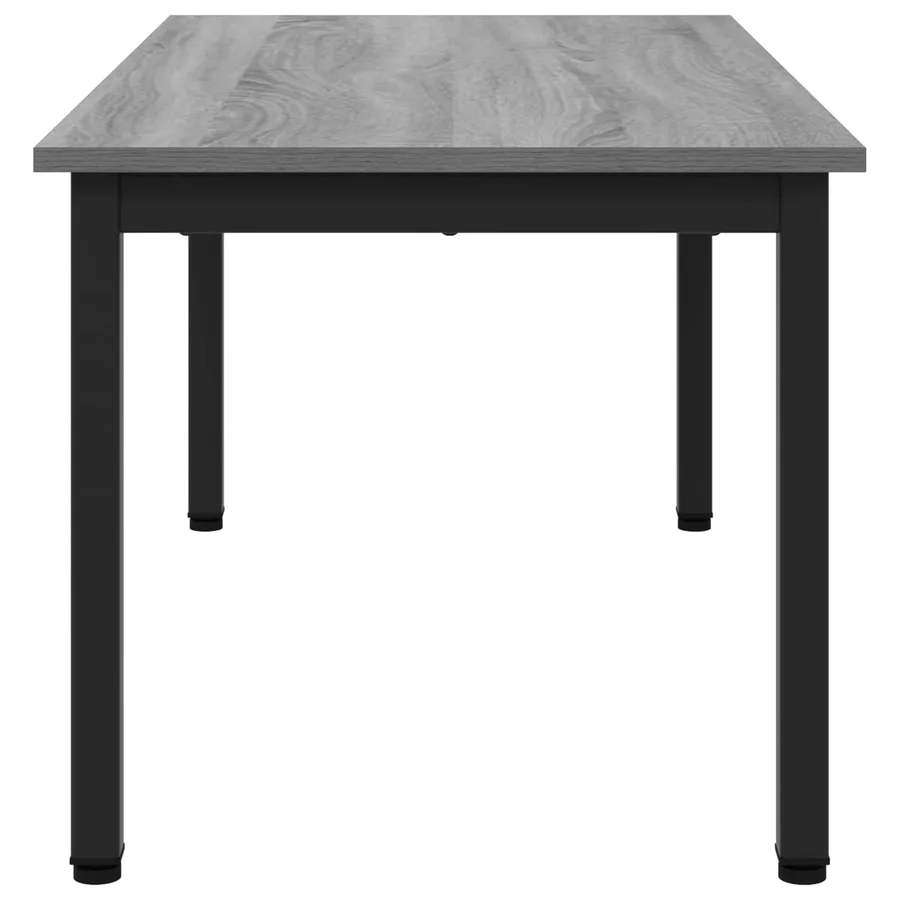 Table basse Gris Sonoma 100 x 50 x 45 cm Bois d'ingénierie - 6