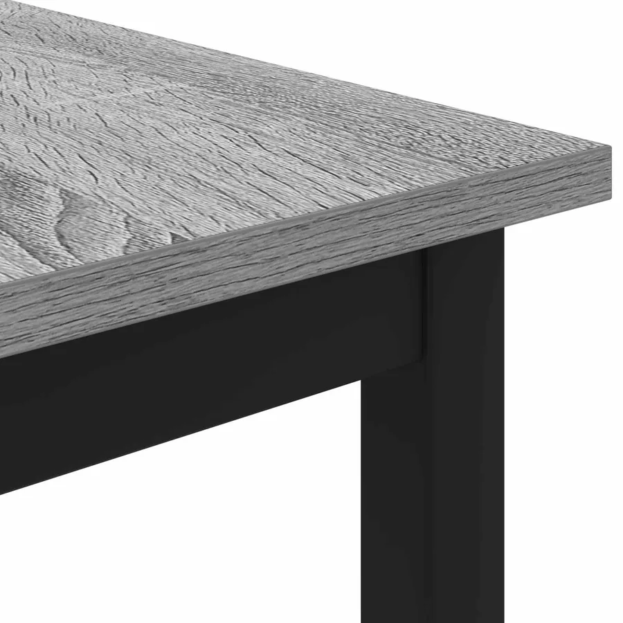 Table basse Gris Sonoma 100 x 50 x 45 cm Bois d'ingénierie - 7