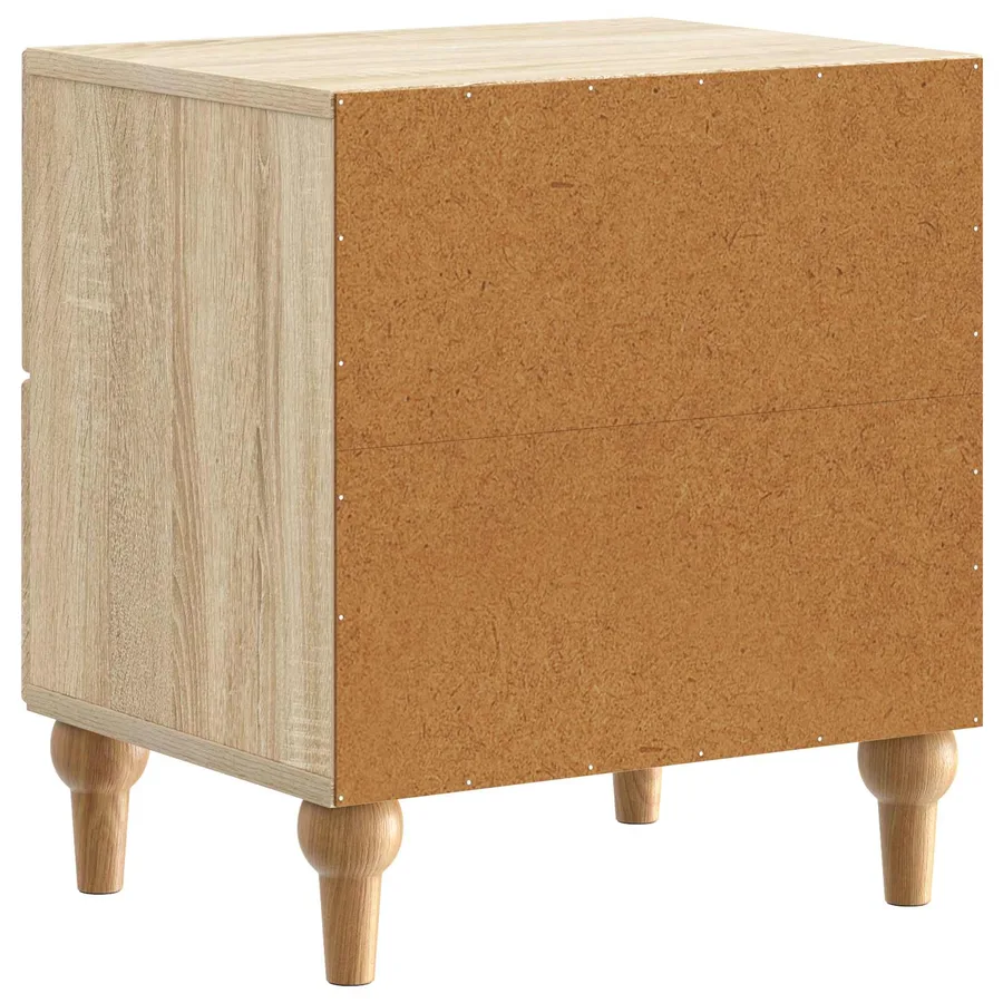 Cabinet de chevet 2 pcs Chêne Sonoma 43 x 34,5 x 48 cm - 9