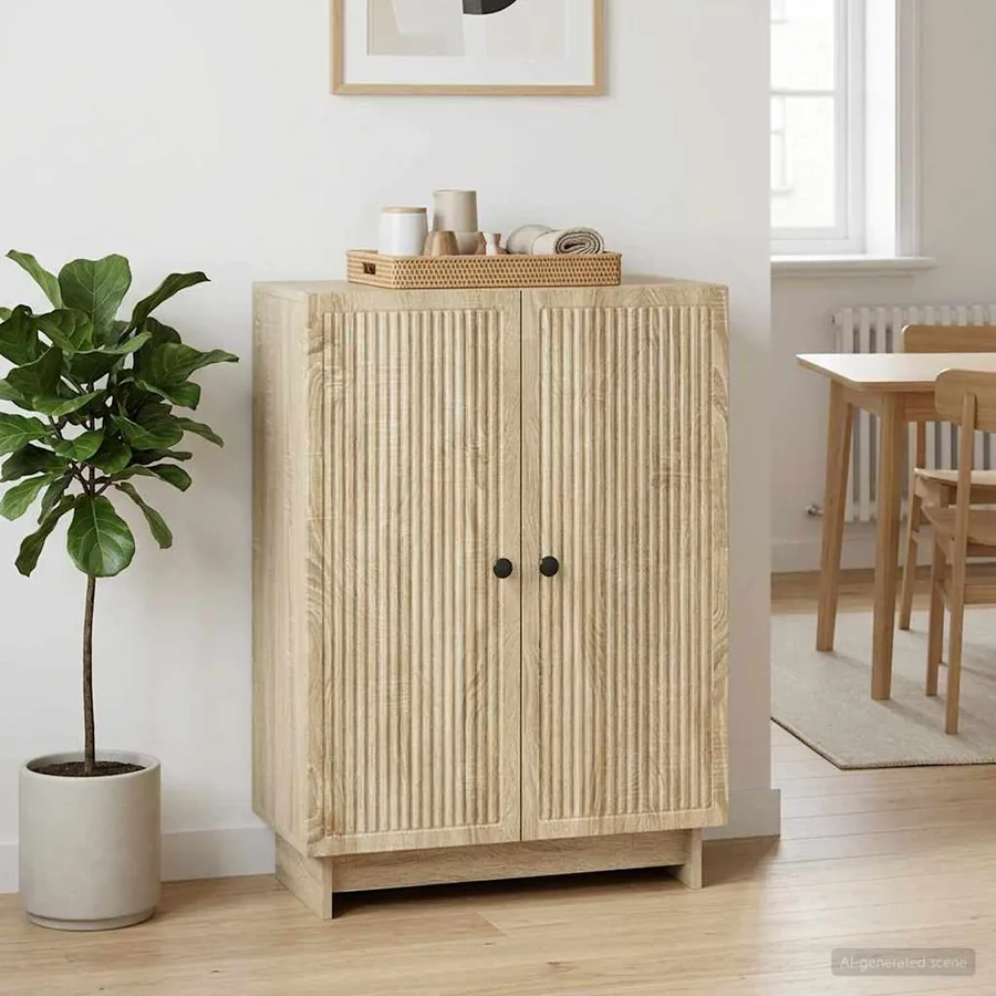 Buffet Chêne Sonoma 66 x 34,5 x 90 cm Bois d'ingénierie