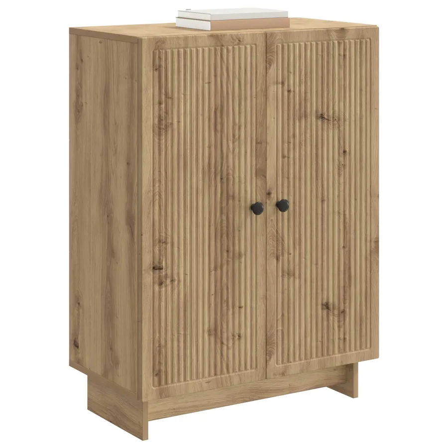 Buffet Chêne artisanal 66 x 34,5 x 90 cm Bois d'ingénierie - 3